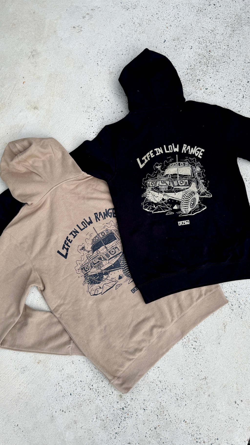 "Life in Low Range" Premium Hoodie
