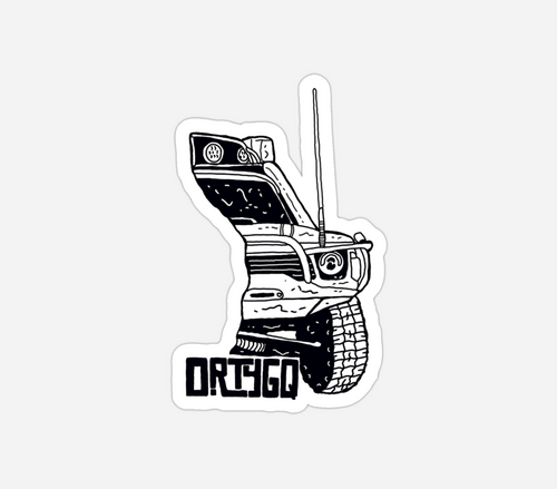 "DRTYGQ" Vinyl Sticker